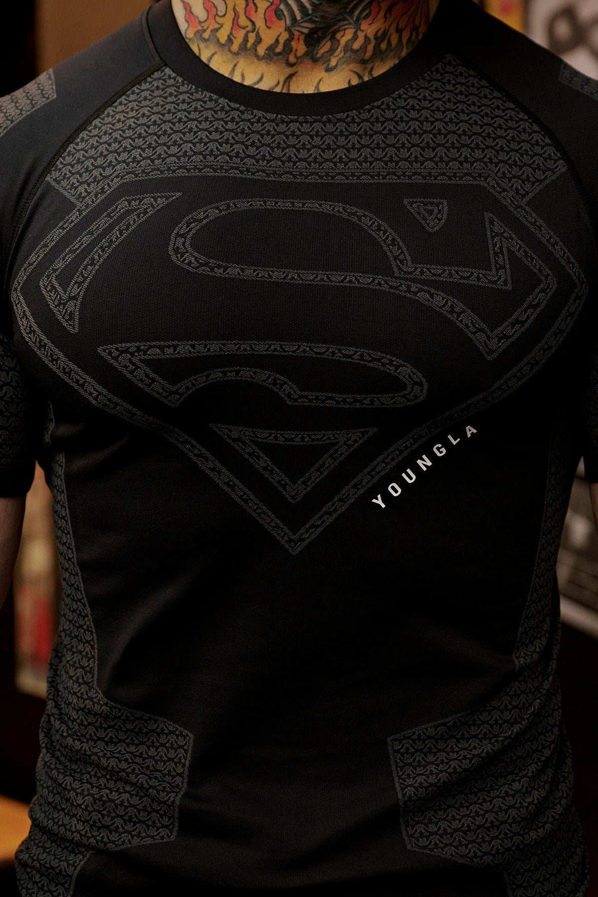 YOUNGLA Superman “short sleeve”